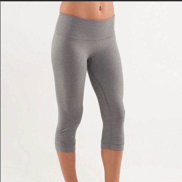 Lululemon Ebb To Street Seamless Legging Gray - Picture 1 of 10